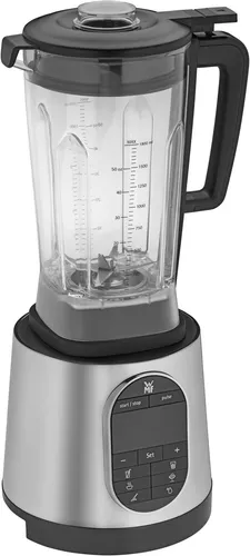 WMF Kult Pro Hochleistungs-Standmixer 1.600 Watt - Standmixer mit 6 Autoprogrammen, 1,8l Tritan-Mixbehälter und leistungsstarkem 6-flügligen Edelstahlmesser für perfekte Smoothies und mehr.