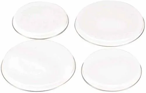 Krüger Haushaltswaren 19041 Herdabdeckplatten-Set Weiß
