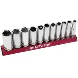 Kraftwerk 11-tlg. Stecknusssatz lang MAGALU 3/8