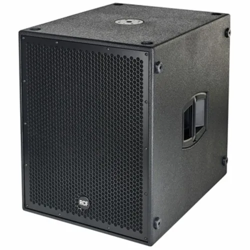 RCF SUB 8004-AS - PA-Box mit 2500 Watt Spitzenleistung, 136 dB Schalldruck und DSP-gesteuerter Eingangssektion für optimale Klangqualität bei Events.