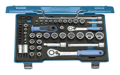 Gedore Steckschlüsselgarnitur 1/4+3/8