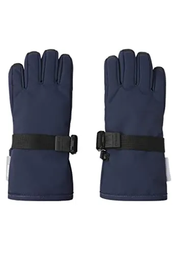 Reima Tartu navy (6980) 3 - Warme Skihandschuhe für Kinder - Wasserdichte und atmungsaktive Handschuhe mit 100% recycelter Primaloft-Isolierung für optimalen Komfort bei eisigen Temperaturen. Strapazierfähig und umweltfreundlich, ideal für kalte Wintertage.