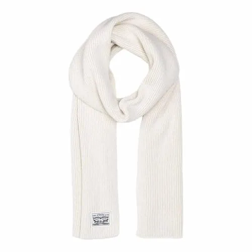 Levi's Women's Backpatch Scarf, Off White, UN von Levi's