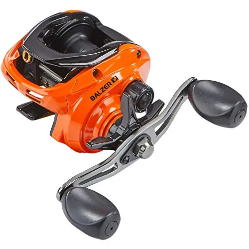 Balzer Shirasu BC 4150 - Baitcaster Rolle für Raubfischangeln - Angelrollen für Süßwasser, ideal für Hecht, Zander und Barsch. Leicht mit nur 180 g und hoher Schnurkapazität von 280 m - perfekt für präzises Angeln.
