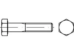 Sechskantschrauben DIN 931 8.8 M 27x110 von Online-Befestigungstechnik