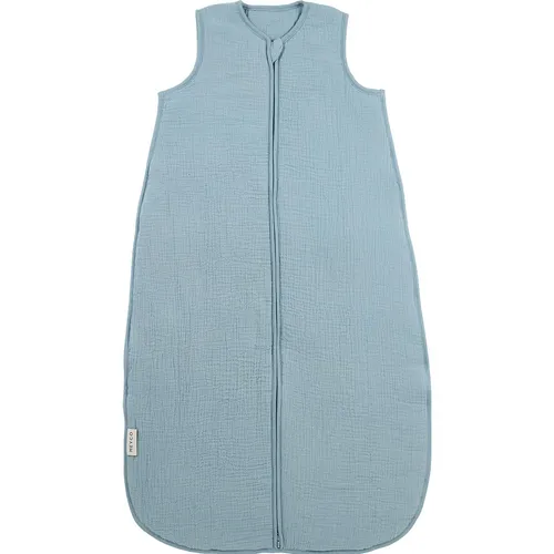 Meyco Baby Ganzjahres-Schlafsack Musselin 2.0 TOG - Komfort für kleine Träumer - Der Meyco Baby Ganzjahresschlafsack aus vorgewaschenem Musselin bietet atmungsaktiven Komfort und optimale Bewegungsfreiheit. Ideal für das ganze Jahr, mit praktischem Reißverschluss und hochwertiger Polyester-Wattierung.