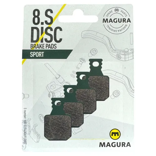 Magura MT 8.S Sport Grün Fahrrad MTB Hydraulische Scheibenbremsen Bremsbeläge