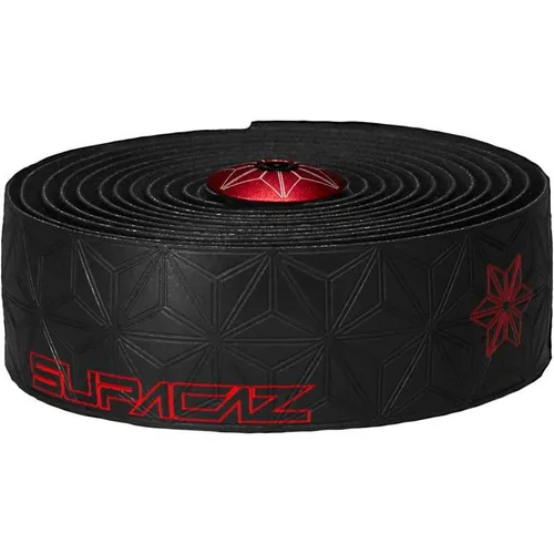 Supacaz Et Race One BT-22 Super Sticky Kush Lenkerband - Rot - Lenkerbänder aus hochwertigem, langlebigem Material, das kühl und bequem hält und zusätzlichen Komfort bietet.