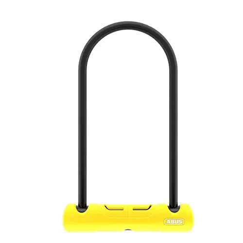 Abus 402/170HB230 YE SH34 gelb 17 cm - Hochsicherheits-Bügelschloss - Fahrradschlösser mit 11 mm gehärtetem Rundbügel und doppelter Verriegelung für maximalen Diebstahlschutz. Ideal für sicheres Radfahren!