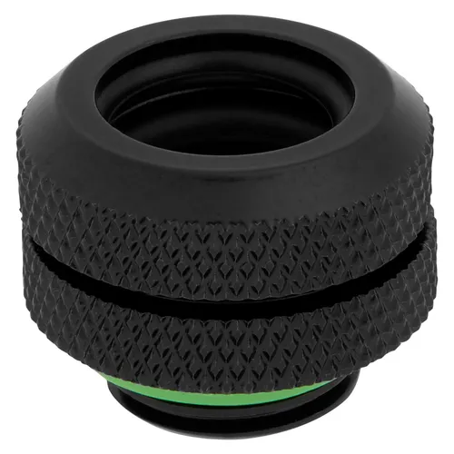 Corsair Hydro X Series XF Hardline 90° Anschluss Doppelpack - Wasserkühlung: Hochwertige Messing-Anschlüsse mit sicherer Doppel-O-Ring-Kompressionsdichtung für optimale Haltbarkeit und edlen Look.