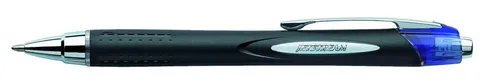 uni-ball JETSTREAM SXN-210 Gelschreiber schwarz/blau 0,5 mm, Schreibfarbe: blau,