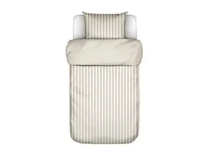 Marc O'Polo Bettwäsche Classic Stripe, Sand, 135x200 cm - Hochwertige Satin-Bettwäsche in Sandfarben (135x200 cm), aus 100% Baumwolle, GOTS-zertifiziert und ideal für Allergiker. Genießen Sie erholsame Nächte mit klimaregulierendem Effekt und hygienischer Maschinenwäsche.