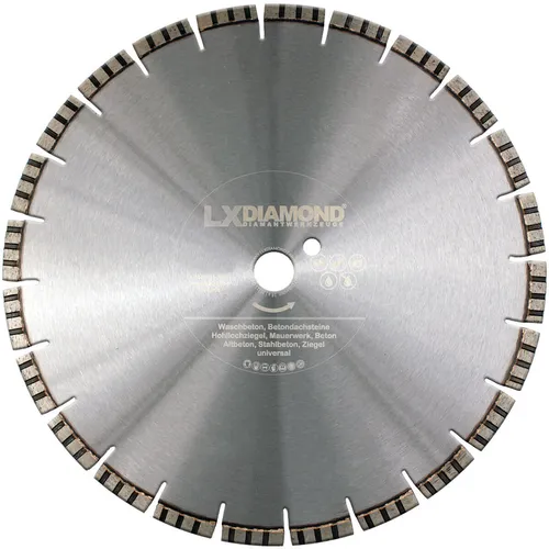 LXDIAMOND Diamant-Trennscheibe 700 mm x 25,4 Stahl-Beton Scheibe Fugen-Schneider