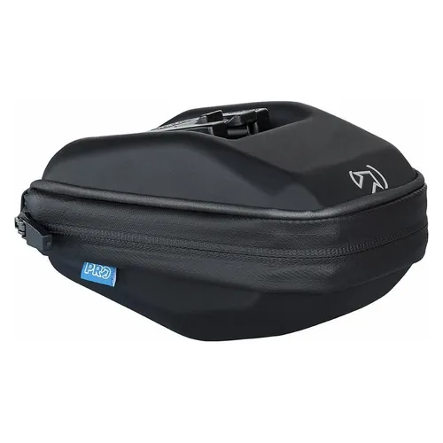 PRO Satteltasche Direct Mount schwarz, 0.6l - Praktische Fahrradtasche - Fahrradtaschen mit 0.6l Volumen, ideal für Werkzeug und persönliche Gegenstände, einfach zu montieren und sicher am Rahmen befestigt.