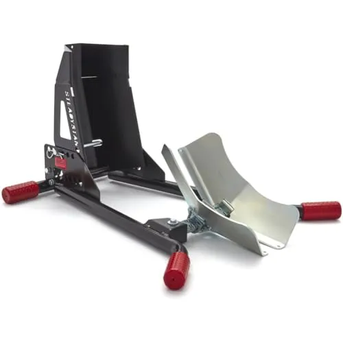 Motorradständer ACEBIKES SteadyStand Multi - Montageständer für Motorräder, stabil und einfach in der Handhabung, ideal für Wartung und Pflege.