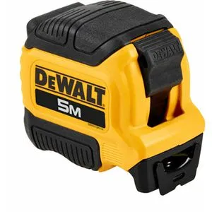 DeWalt Maßband DWHT38114-0, Compact Tape, 5m, mit Nagelöse