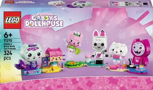 LEGO Gabby's Dollhouse Gabbys Puppenhaus Katzenfreunde (11215)