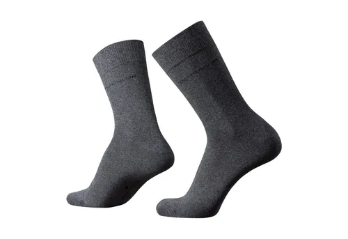 TOM TAILOR Socken Tom Tailor Herren Socken 2er Pack uni basic grau Tom Tailor Herren Socken 2er Pack uni basic grau