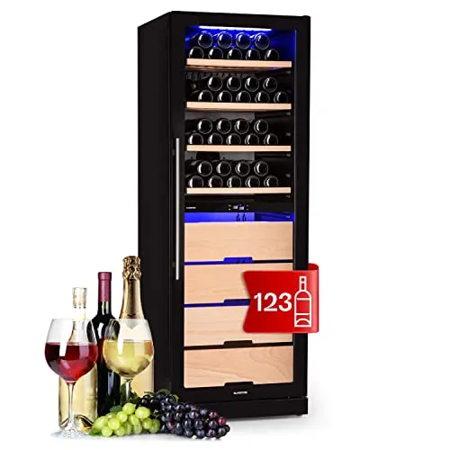 Klarstein Weinkühlschrank 2 Zonen, Glastür von Klarstein