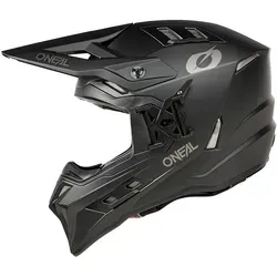 ONeal EX-SRS Solid Motocrosshelm - Matt-Schwarz - XL - Motorradhelm mit innovativen AirflapsTM für individuellen Komfort und optimale Sicherheit. Leicht, sicher und ideal für MX- und Enduro-Fahrer.