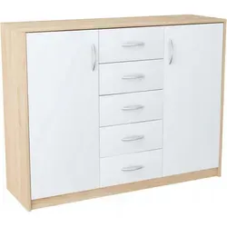 Matkam Möbel Kommode Sonoma Eiche