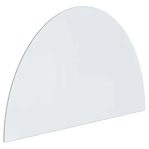 vidaXL Bodenplatte Feuerstelle Transparent 800 x 500 mm von vidaXL