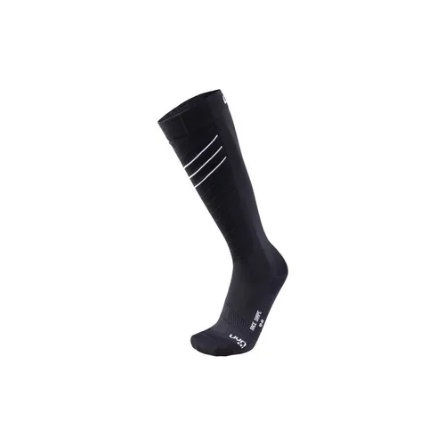 Uyn Woman Ski Race Shape Socks black/white (B119) 39/40 von UYN