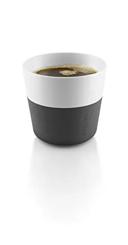 Eva Solo Caffé Lungo-Becher 2er Set Schwarz 230 ml in schwarz von Eva Solo