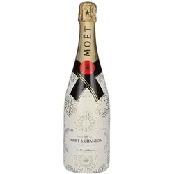 Moët & Chandon Champagne IMPÉRIAL Brut Limited Edition 0,75l - Exklusiver Champagner in limitierter Edition, perfekt für festliche Anlässe. Er besticht durch sein funkelndes Design und feine Aromen von Früchten und Nüssen, ideal zu Meeresfrüchten und leichten Fischgerichten.