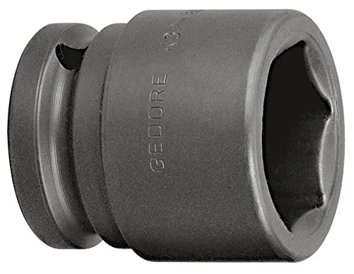 GEDORE 6282550 K 32 30 Kraftschraubereinsatz 3/4' 6-Kant 30 mm, Zoll/30 mm