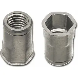 Blindnietmuttern M5x13 in weiß von marburg