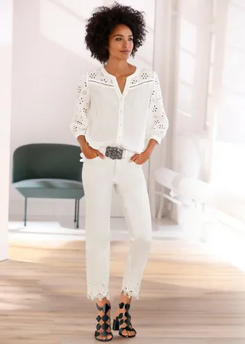 Heine Bluse in Weiß von Heine