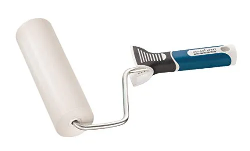 Ciret Tapeten Andrückroller, PU-Schaum, blau, 15 cm