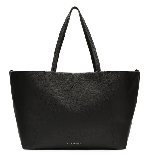 Liebeskind Berlin CHUDY SMALL PEBBLE Shopper L, black - Umhängetaschen – Stilvoller Shopper mit elegantem Pebble-Leder, ideal für den täglichen Gebrauch und schickes Styling.