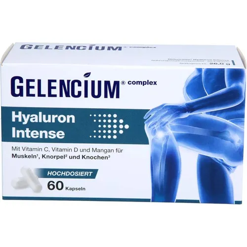 GELENCIUM Hyaluron Intense hochdosiert Vitamin C von Heilpflanzenwohl