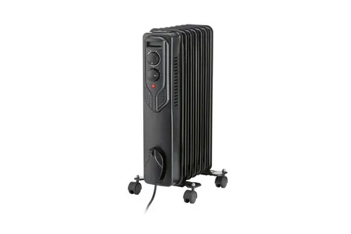 SILVERCREST® Ölradiator Elektroheizung 1500W schwarz