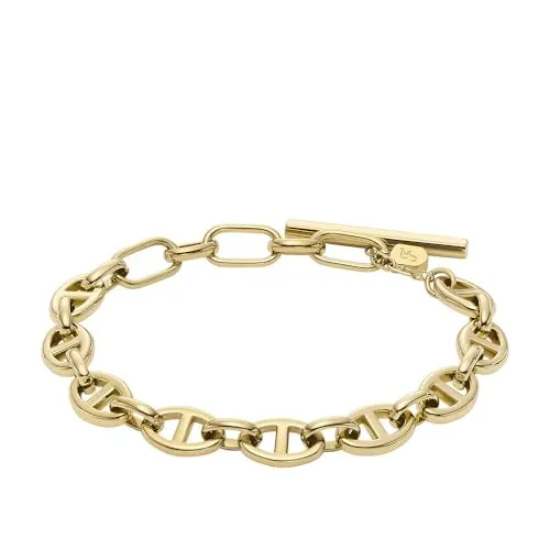Fossil Heritage Damen Edelstahlarmband in Butter-Gold in gold von Fossil