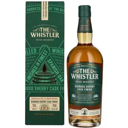 The Whistler Irish Whiskey Oloroso Sherry Cask Finish 43% Vol. 0,7l - Whisky mit dreifacher Destillation für extra Glätte, gereift in Bourbon- und Oloroso-Fässern für einzigartige Aromen und einen langen, süßen Abgang.