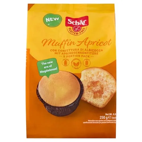 Muffin Aprico Schar 5 Pezzi