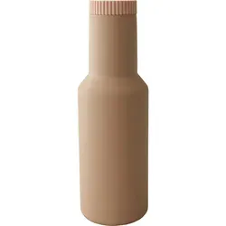 Design Letters Isoliert Karaffe 1L | Stilvolle Thermoskanne für unterwegs - Thermobehälter, isolierter Edelstahl hält Getränke stundenlang heiß oder kalt – ideal für Büro, Reisen und Camping.