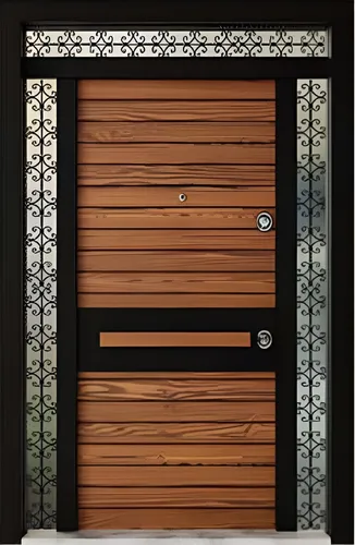 Braune Designer Eingangstür BVL-156 mit robuster Sicherheit - Moderne Eingangstür mit 3D-verstellbaren Bändern und Aluminium-Bodenschwelle. Ideal für hohe Sicherheitsansprüche und zuverlässige Nutzung. Inklusive Stoßgriff, Innendrücker und Zylinder mit 5 Schlüsseln.