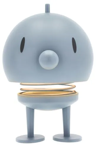 Hoptimist Lampe LED, Nachttischlampe Touch, Kabellose Lampe Tisch, Aufladbare & Dimmbar, Dänischem Design, 10 x 10 x 15 cm, L, Sky