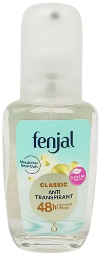 fenjal Deodorant CLASSIC 75ml Anti-Transpirant klassischer Duft 48h Deo Schutz