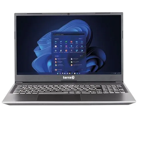 TERRA MOBILE 1517R i3-1315U W11 PRO - Leistungsstarker Notebook in Grau - Laptops mit 15,6 Zoll Full HD-Display, Intel Core i3-1315U und 500 GB SSD für schnelles Arbeiten. Ideal für Home Office und studierende.