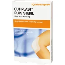 Cutiplast Plus steril 7,8x10 cm Verband 1 St