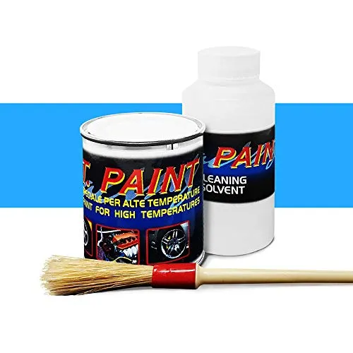 4R Quattroerre.it 16073 Lack für Bremssättel bei hohen Temperaturen, Blau, 100 ml