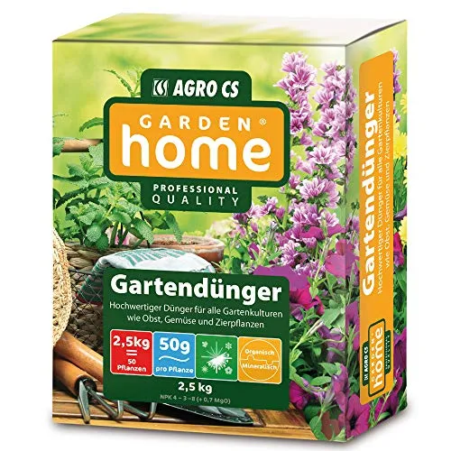 Gartendünger organisch-mineralischer Universaldünger | hochwertiger Dünger für alle Gartenkulturen wie Obst, Gemüse und Zierpflanzen