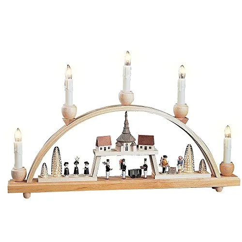 Lichterbogen Schwibbogen Seiffen 28 cm