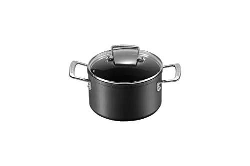 Le Creuset Aluminium-Antihaft Fleischtopf Ø 18 cm in schwarz von Le Creuset