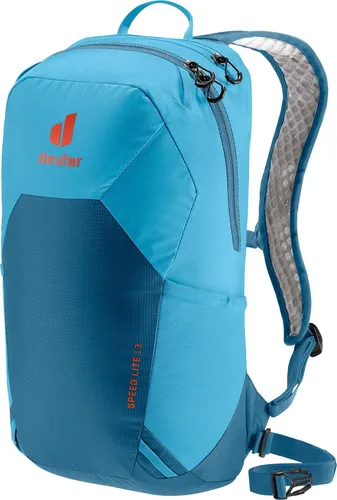 Deuter Speed Lite 13 Wanderrucksack in Blau - Ideal für Damen - Damen Outdoor Sporttasche von Deuter, leicht und abriebfest. Mit ergonomisch gepolsterten Schultergurten und Platz für eine Trinkblase bis 2,0 Liter.